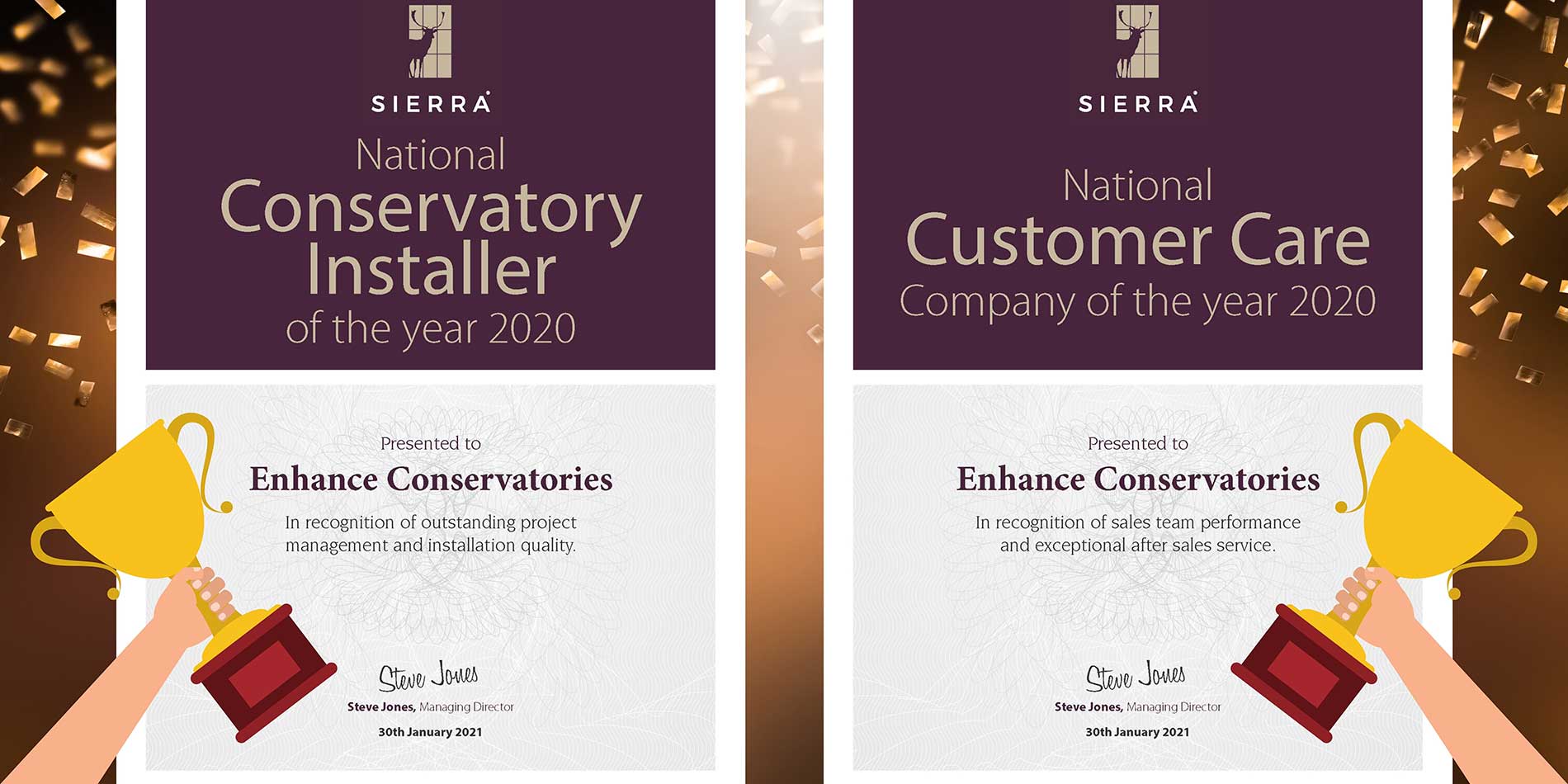 Enhance Wins National Awards Second Year Running