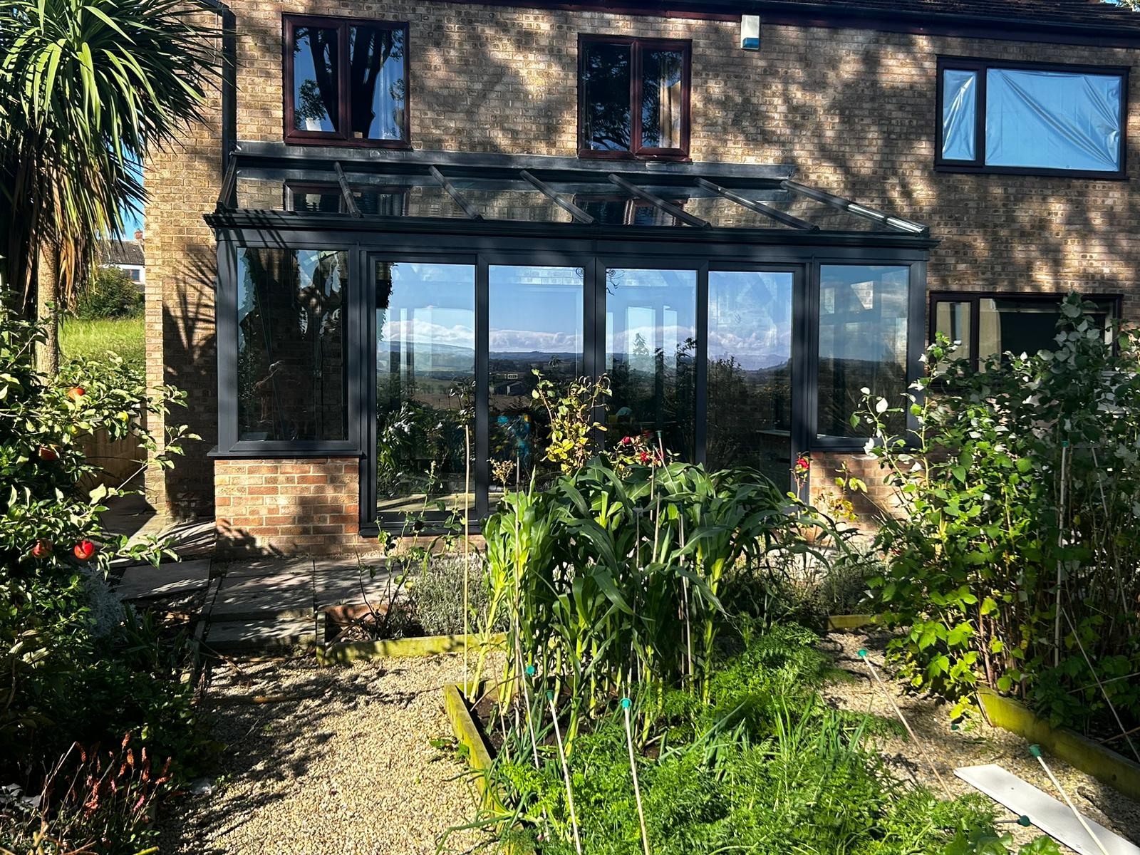 glass roof conservatory