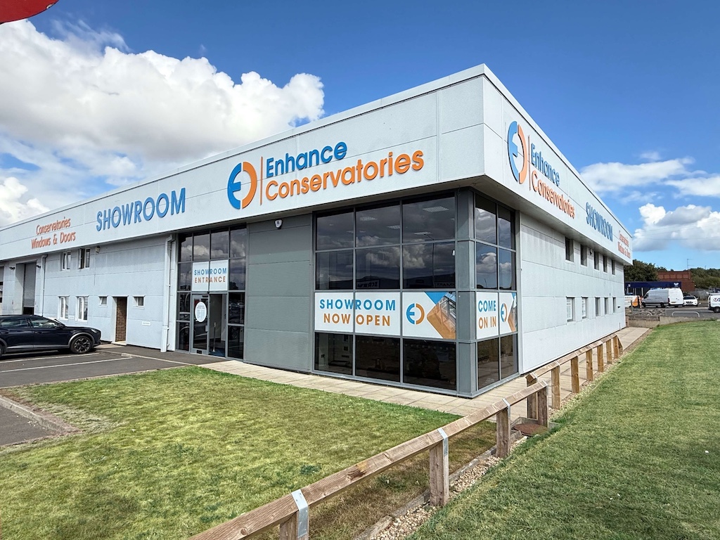 Enhance Conservatories Benton Showroom exterior